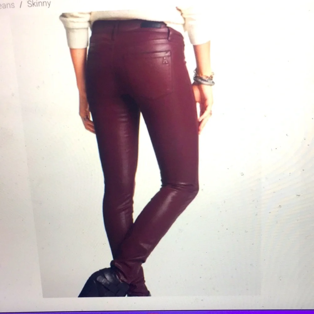 Articles Of Society Mya Coated Skinny Jeans